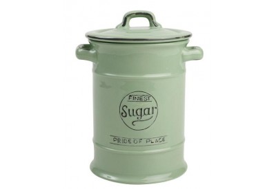 Pride of Place Sugar Jar OLD GREEN (D115 x H180mm / 4.5 x 7")